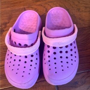 Kids Pink Clogs